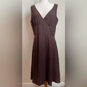 💚 B. Moss Brown Sleeveless Dress. Size XL